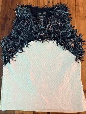 Morphew Gene Ewing Vintage Black Top with Ivory Accent